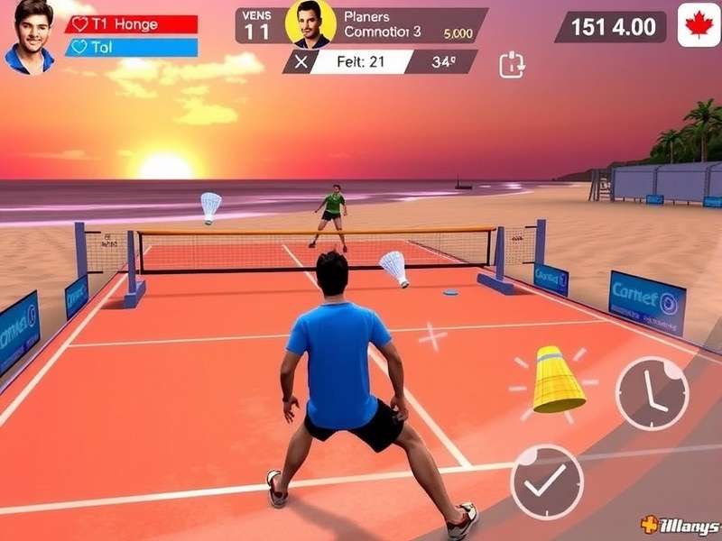 Goa Young Badminton Aces Beach Tournament